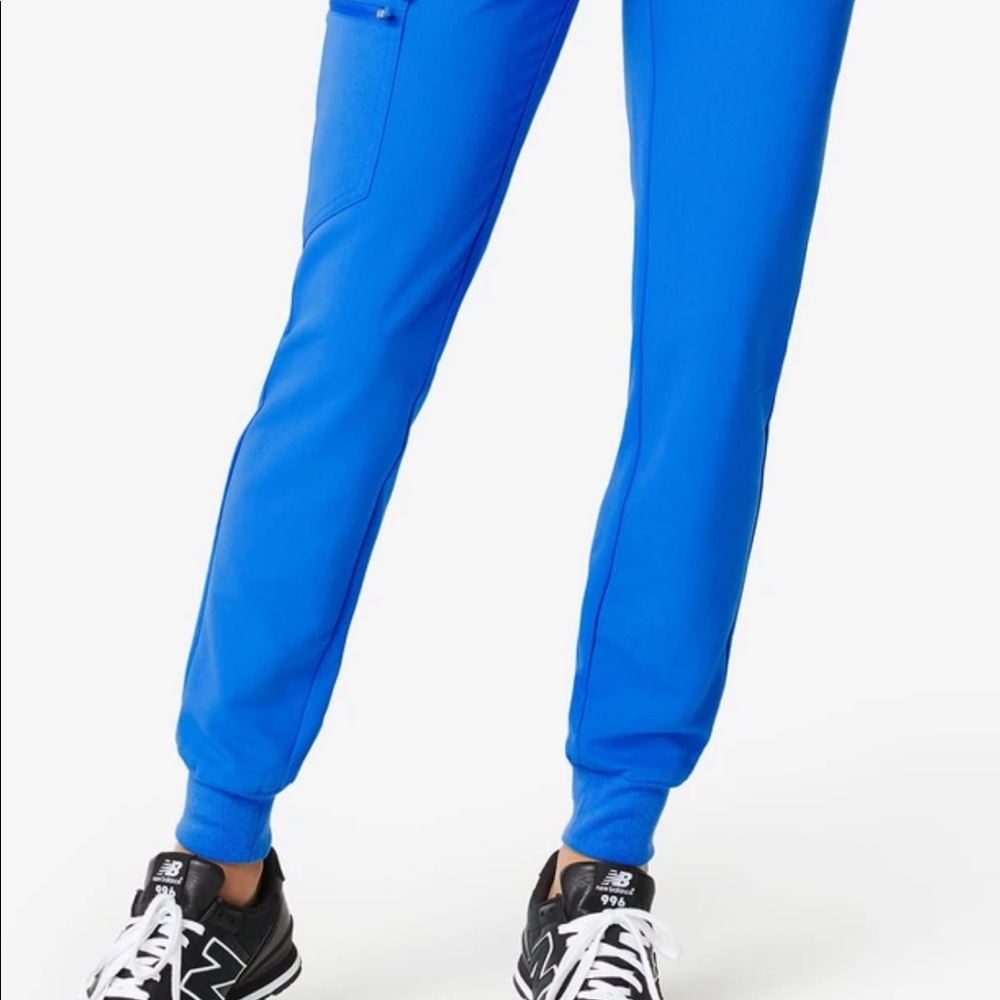 Figs Royal blue Zamora scrub bottom pants. Small.